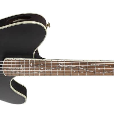 Ibanez TOD10N Tim Henson Signature Transparent Black Flat image 3