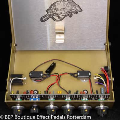 EarthQuaker Devices Gold Sunn O))) LifePedal Octave Distortion + Booster 2019 s/n 357 out of 500 USA image 9