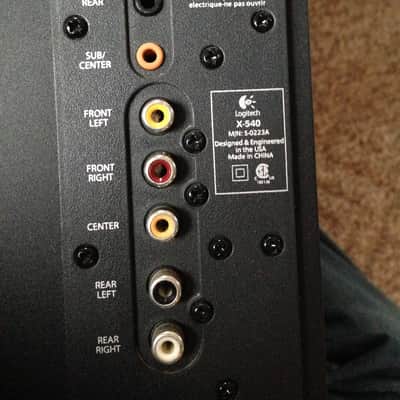 Logitech X-540 5.1 Surround Sound Speakers image 2