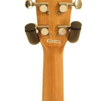Amahi UK550C-EQ Concert Size Flame Maple Electric Acoustic Ukulele with Gig Bag image 6