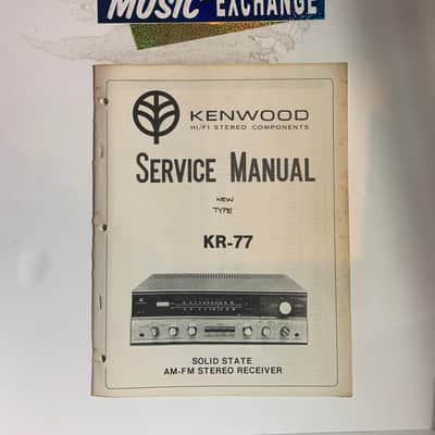 Kenwood Service Manual KR-77 1970 image 1