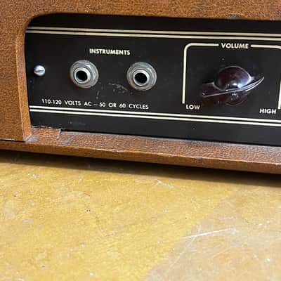 1950s Gibson GA-8 Gibsonette Tube Amplifier | Serviced | Original Jensen Speaker | Vintage USA image 5