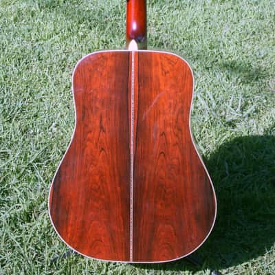 1984 Yairi YW800 B. Rosewood Jacaranda Japan Vintage - Natural+Vintage Hard Case image 7