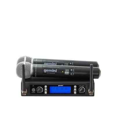 Gemini Wireless Microphone System w/ 2-Mics & UHF Receiver - UHF6200M-R2 image 2