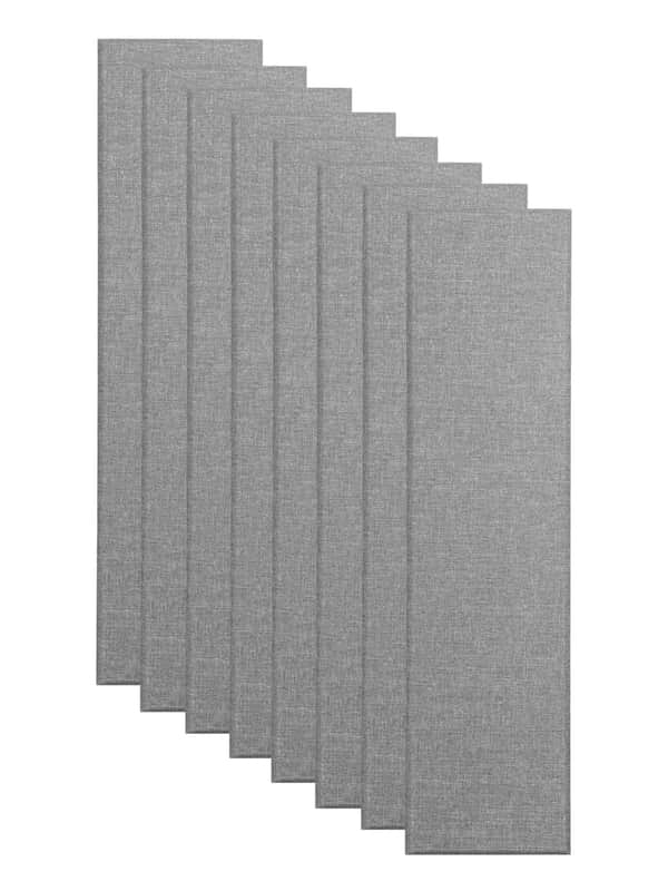 Primacoustic Broadway 3" Control Column Acoustic Wall Panel 8-pack - Grey w/ Beveled Edge image 1