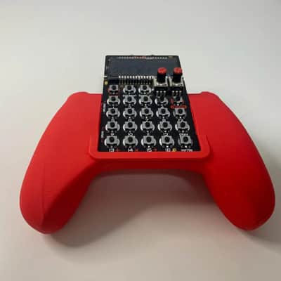 3D-Printed Controller Grip Case for Pocket Operator – Ergonomic Handheld Gamepad Design for Enhanced Gameplay image 4