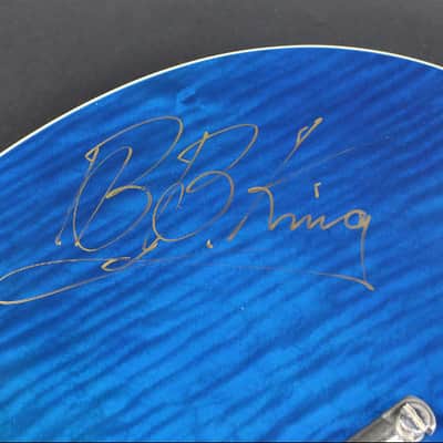 Gibson ES335 2001 Beale Street Blue image 6