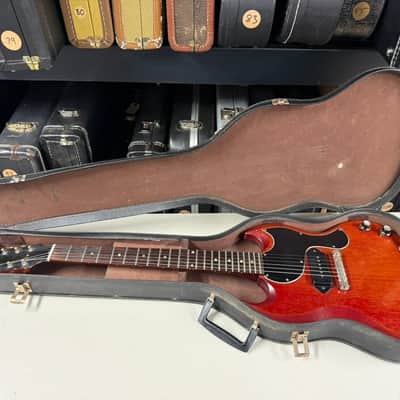 Gibson SG Junior 1965 100% Original Wide Nut RARE Non-Trem Version (327) image 6