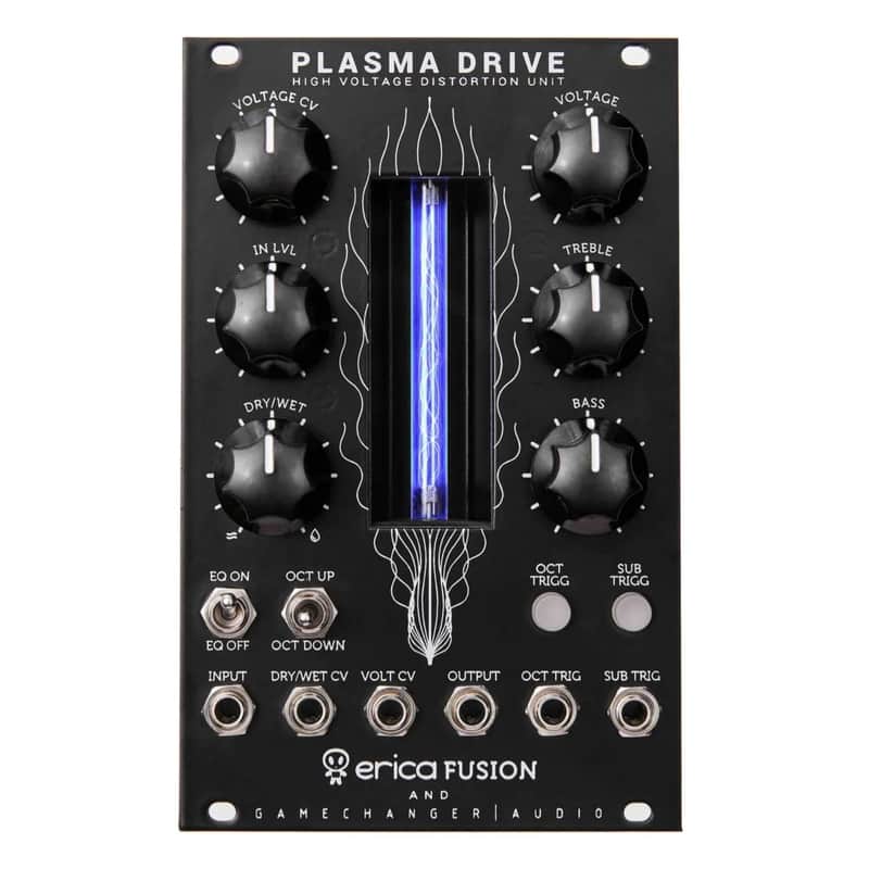Gamechanger Audio / Erica Synths Plasma Drive High Voltage Distortion Unit 2019 - Black image 1