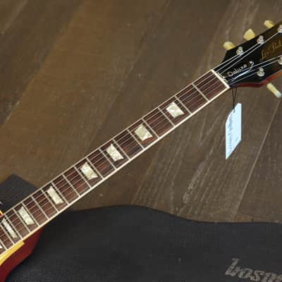 1973 Gibson Les Paul Deluxe Electric Guitar Cherry Sunburst + OHSC image 7