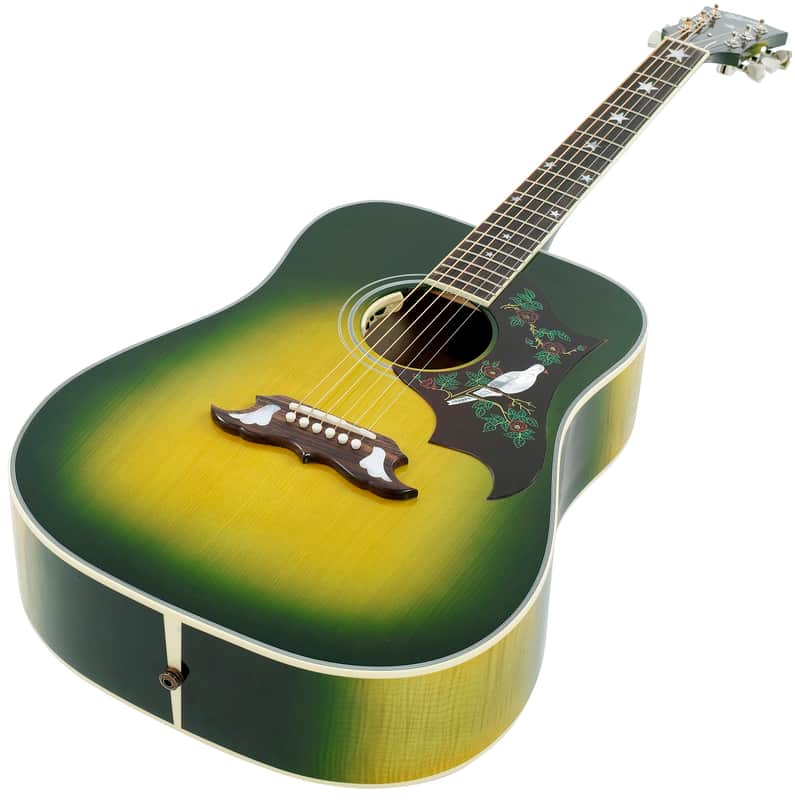 Gibson Dove M2M Sondermodell - Iguana Burst Custom Shop image 1
