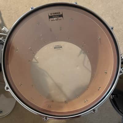 Yamaha PHX 5pc Shell Pack - Solid Black Lacquer 10/12/14/16/22 image 12