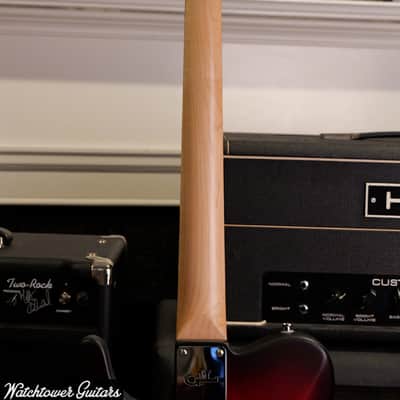 2021 G&L ASAT Classic Bluesboy - Redburst Satin image 7