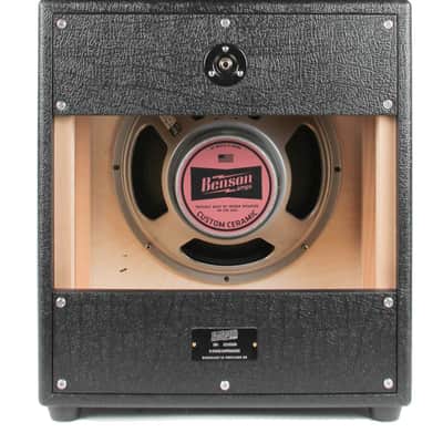 Benson Amps Monarch w/ Matching Cab Red Piping Black Checkered Grill - Benson Amps Monarch w/ Matching Cab Red Piping Black Checkered Grill image 2