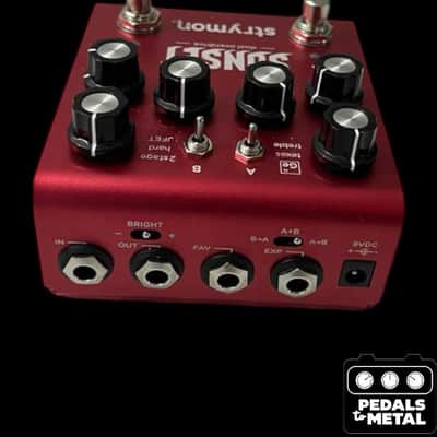 Strymon Sunset Dual Overdrive 2017 - Present - Red - X17661 image 2