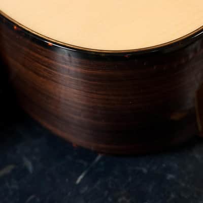 Bedell Limited Edition Adirondack/Figured Indian Rosewood Dreadnought Cutaway Acoustic Guitar #4014 image 14