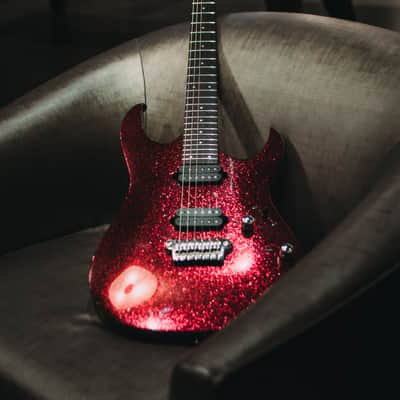 Ibanez Prestige RGA121H- Crushed Dark Ruby image 3