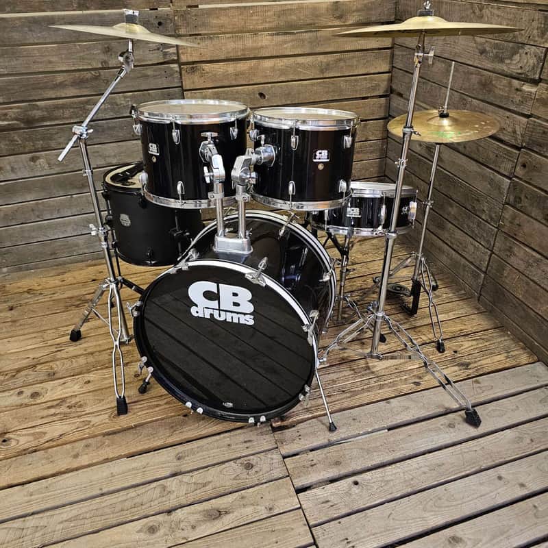 Drum Kit CB And Mapex Mixed, Black USED! RKCB180526 image 1