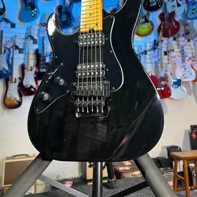 Kramer Volante HHFR Left-handed Electric Guitar - Intruder Black GET PLEK'D! 735 image 2