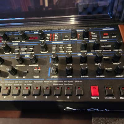 Sequential OB-6 Desktop 6-Voice Polyphonic Synthesizer 2018 - Present - Black with Wood Sides image 4