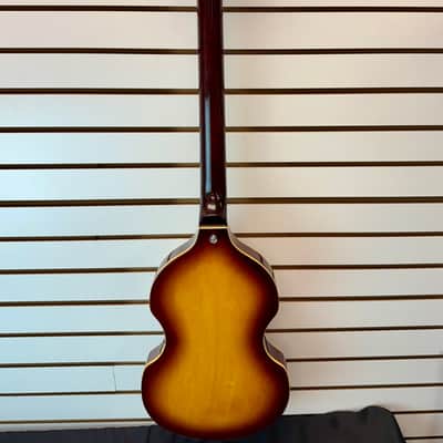 Jay Turser Violin Bass, Vintage Sunburst - Pre Owned image 9