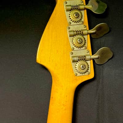 Fender BASSO MUSTANG 1975 - BIANCO LATTE image 3
