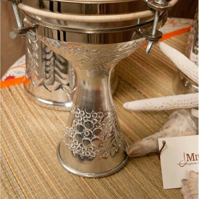 Mid-East DBAL Tunable Aluminum Finger 5-by-8-Inch Doumbek imagen 4