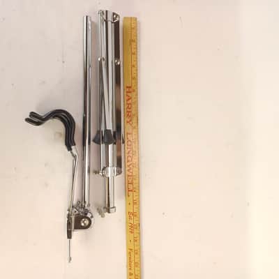 WFL Ludwig Atlas Snare Drum Stand Flat-Base Tripod Single-Braced Chicago Vintage image 8