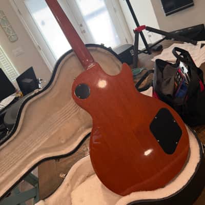 Gibson Les Paul Standard left handed 2012 - Amber Flametop image 8