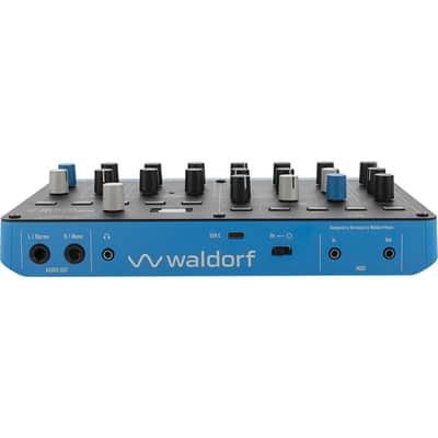 Waldorf Protein - 8 Voice Wavetable Synth with ASIC Microwave Oscillators, 4 Layers, Arpeggiator, Step Seencers, MPE, 2 Effect Slots, USB-MIDI, Compact and Lightweight image 5