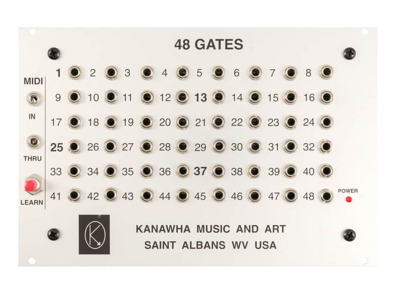 Kanawha Music and Art 48 Gates MIDI to Gate Converter