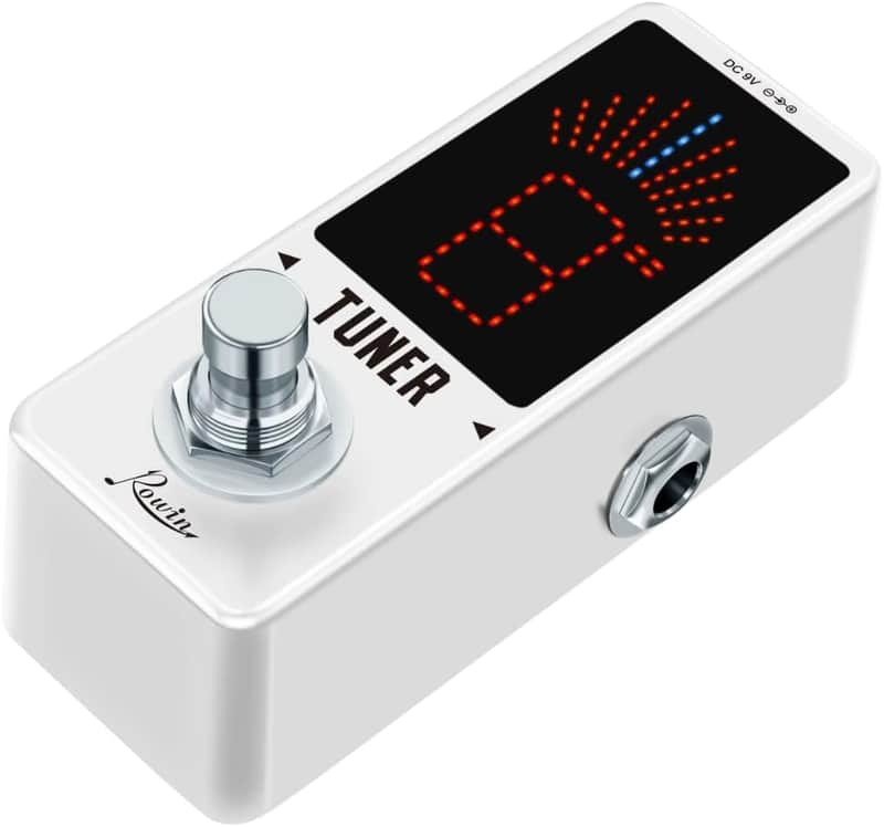 Rowin High Precision Guitar Chromatic Tuner Pedal Ture Bypas (Price includes the import duty for US buyer)s image 1