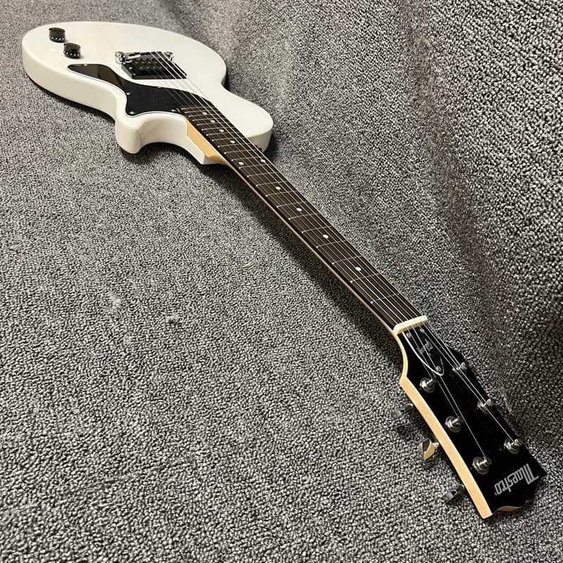 Maestro By Gibson Les Paul Jr. White w/ Gig Bag & Strap | Reverb