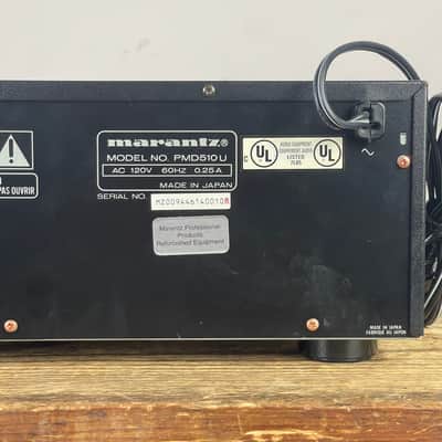 Marantz PMD510 Double cassette deck as is for parts image 8