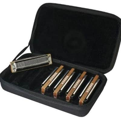 Hohner MBC Marine Band 5-Piece Harmonica Set G, A, C, D & E - Made in Germany image 2