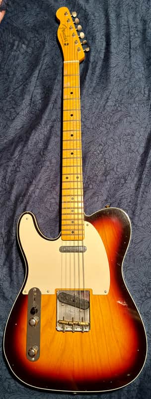 Fender Telecaster 1952 Custom Shop Limited Edition Choclate Sun Burst - Left Handed image 1