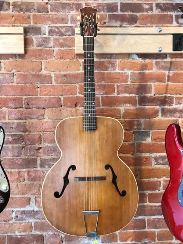 Silvertone Archtop Acoustic Guitar c.1950 image 1