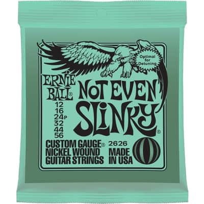Ernie Ball Not Even Slinky Guitar Strings - 12-56 image 1