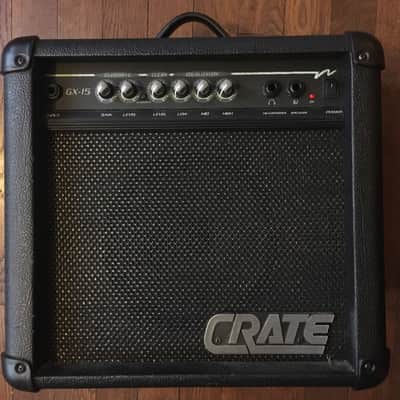 Crate GX-15 Guitar Combo Amp Great For Practice but Loud Enough For Gigs - Good Beginner Amp image 1