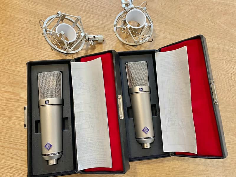 Neumann U 89 i Large Diaphragm Multipattern Condenser Microphone 1990 - Present - Nickel image 1