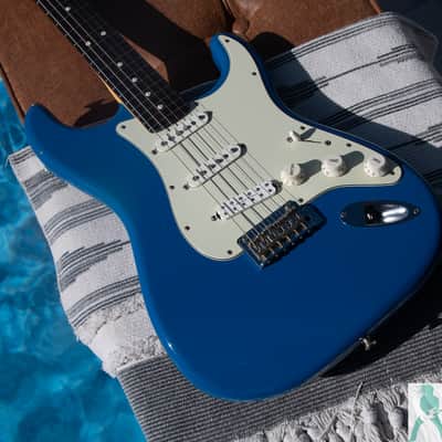 Fender MIJ Hybrid II Stratocaster - Forest Blue - Tons of Mojo and a Pro Set Up w Perfect Frets/Action/Intonation! image 1