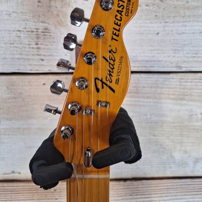 Fender American Vintage II 1977 Telecaster Custom, Maple Fingerboard, Black image 3