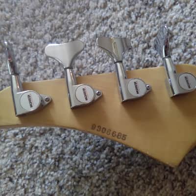Washburn MB2 Mercury Series 4 String Bass Black image 7