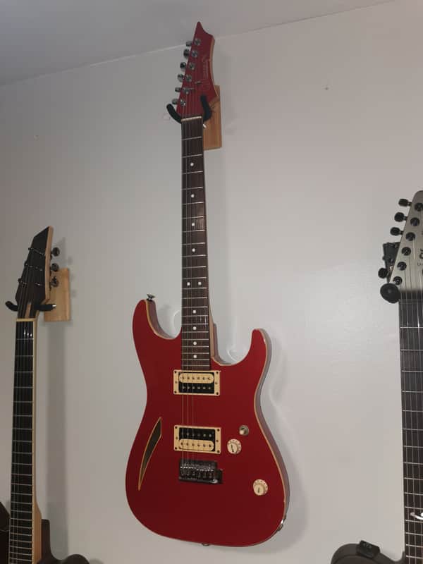 Charvel CDT-70 Charvel Dinky Thinline 1993 Metallic Red image 1