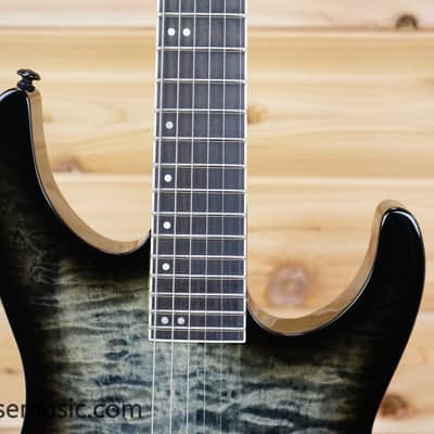 ESP LTD M-1001 NT QM - Charcoal Burst image 3