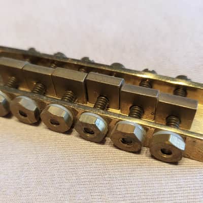 Vintage NOS Mighty Mite Model 141/04B Solid Brass Tunematic 1970s Jerry Garcia Alligator Strat image 2