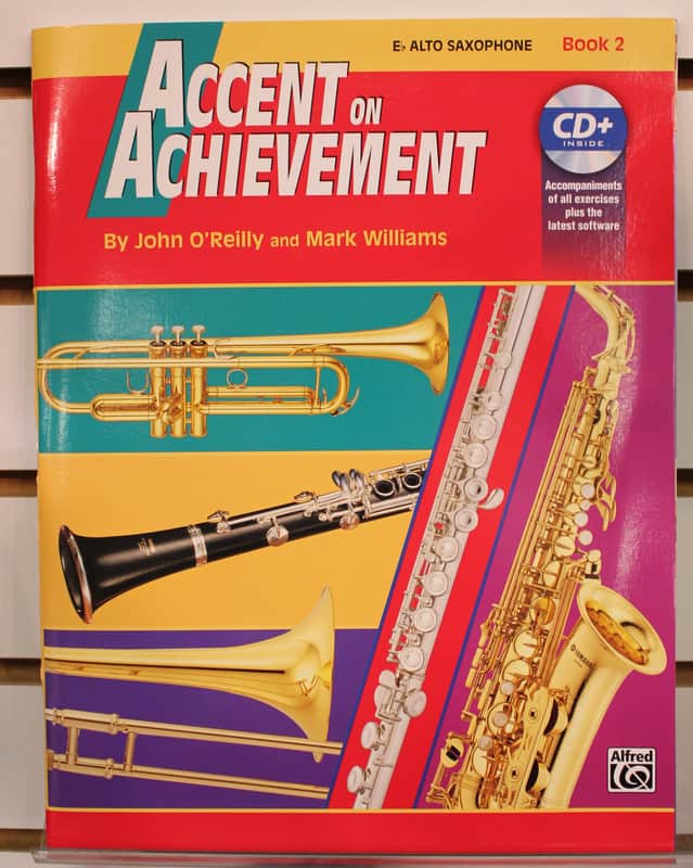 Alfred 00-18261 Accent on Achievement - E-flat Alto Saxophone (Book 2) Bild 1