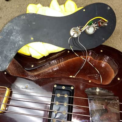 Mosrite 300 Mono Bass Guitar s/n KB0022 early 1970s image 13