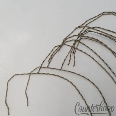 Ludwig 13" Cloth Snares Snare Drum Wires 12-Strands 14,15"Vintage 20s Percussion image 3