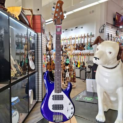 Ernie Ball Music Man StingRay Special 5 HH with Rosewood Fretboard 2026 - Present - Violet Sparkle Burst 9.1 pounds image 2
